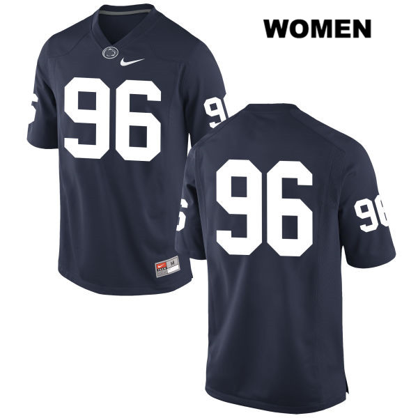 NCAA Nike Women's Penn State Nittany Lions Matt Aloni #96 College Football Authentic No Name Navy Stitched Jersey XIW2598KR